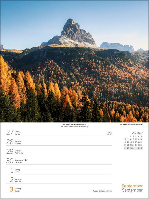 Beispielinhalt (Bild) Zauber der Alpen 2027