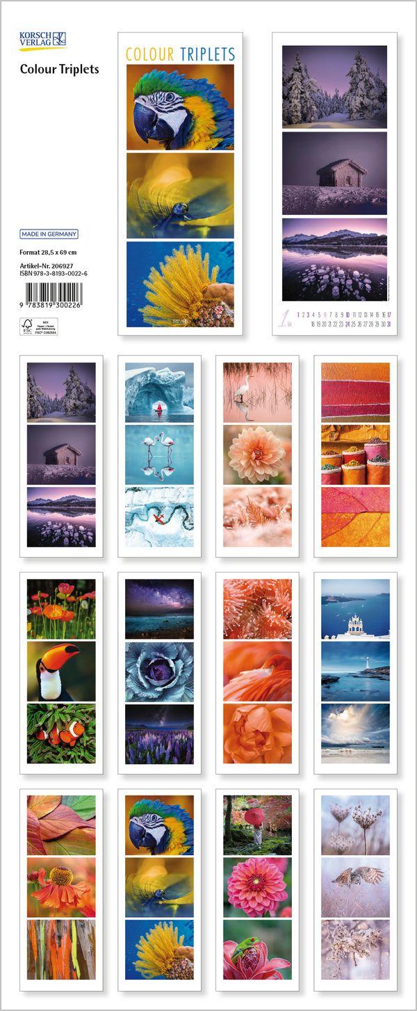 Beispielinhalt (Bild) Colour Triplets 2027