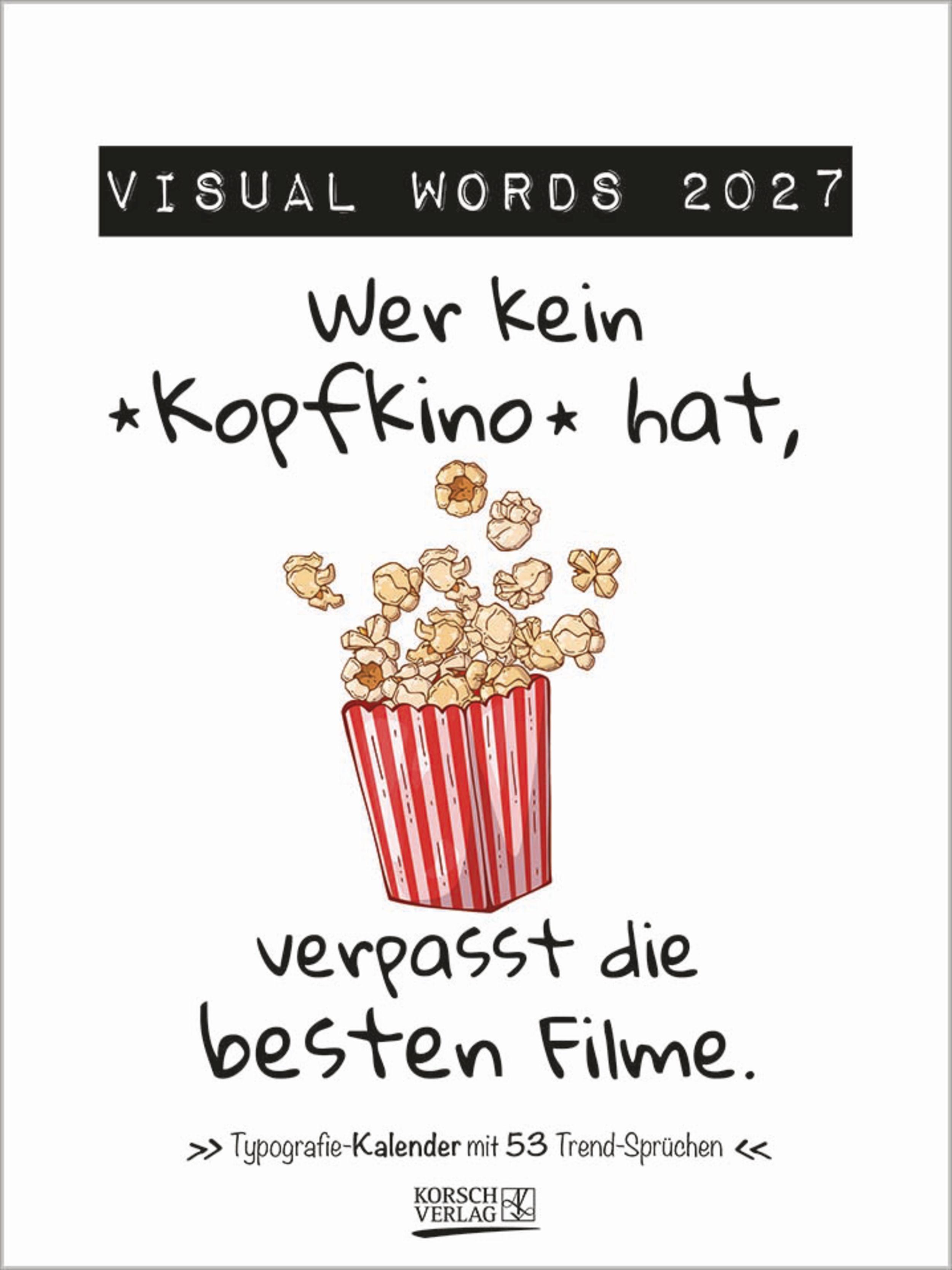 Vorderes Coverbild Visual Words 2027