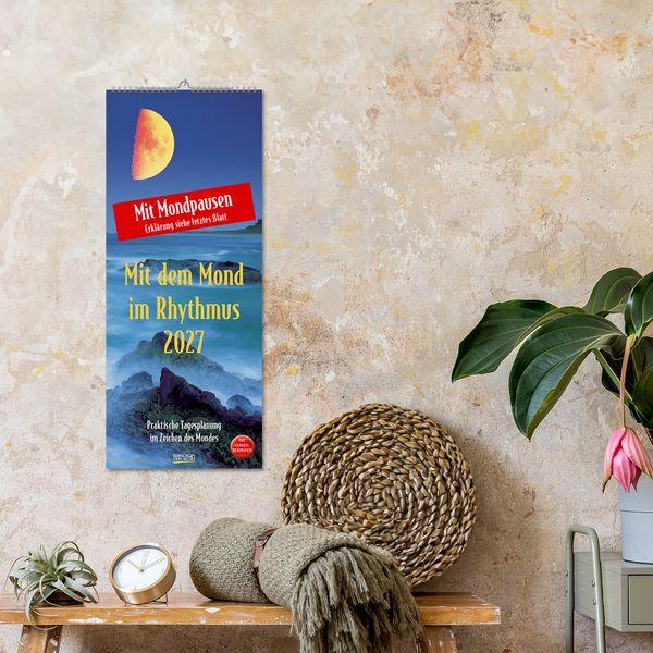 Beispielinhalt (Bild) Mond-Planer 2027