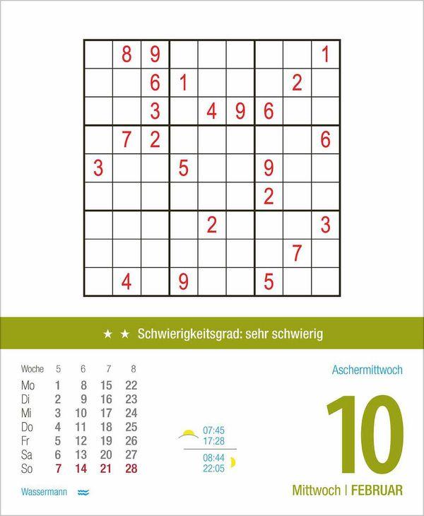 Beispielinhalt (Bild) Profi Sudoku 2027