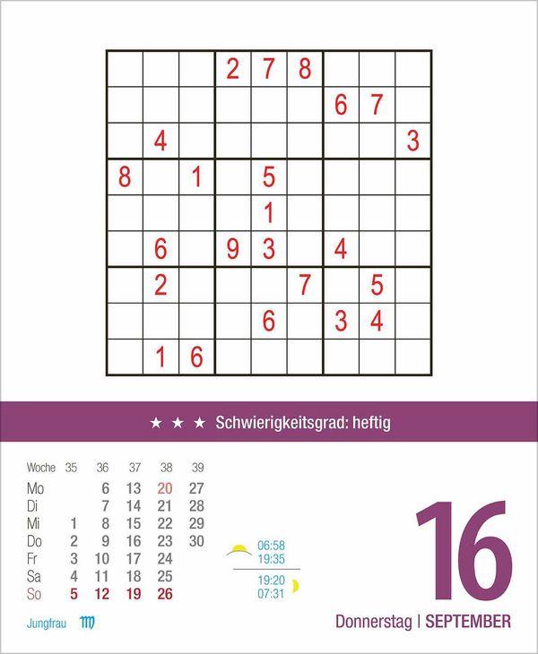 Beispielinhalt (Bild) Profi Sudoku 2027