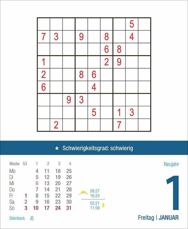 Beispielinhalt (Bild) Profi Sudoku 2027