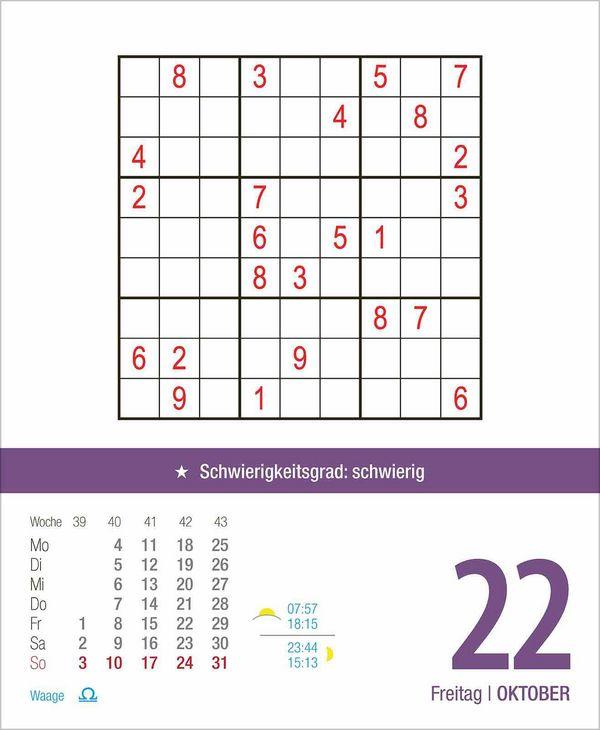 Beispielinhalt (Bild) Profi Sudoku 2027