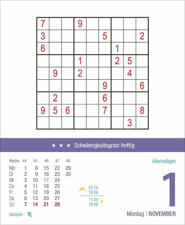 Beispielinhalt (Bild) Profi Sudoku 2027