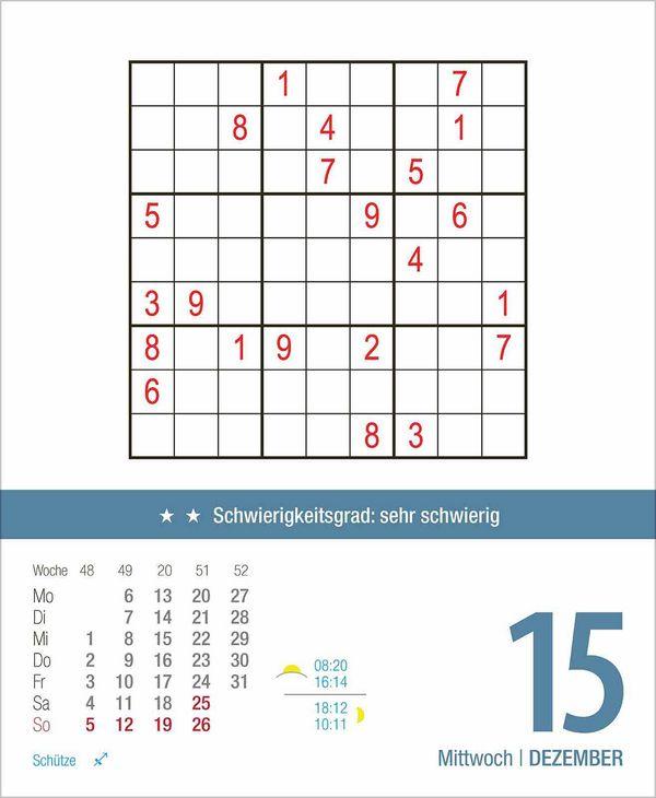 Beispielinhalt (Bild) Profi Sudoku 2027