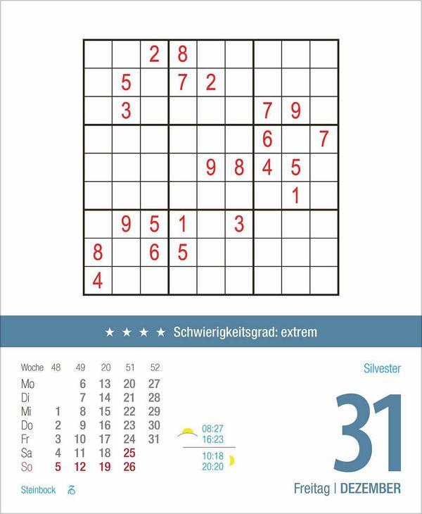 Beispielinhalt (Bild) Profi Sudoku 2027