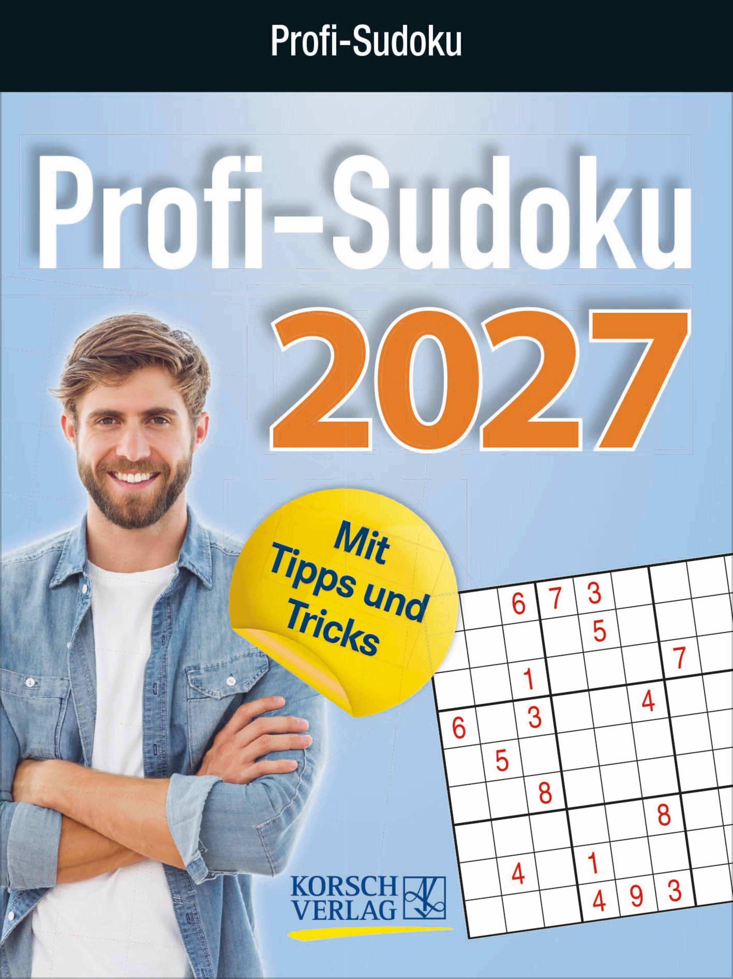 Vorderes Coverbild Profi Sudoku 2027