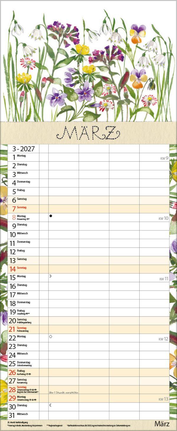 Beispielinhalt (Bild) Gartenglück 2027