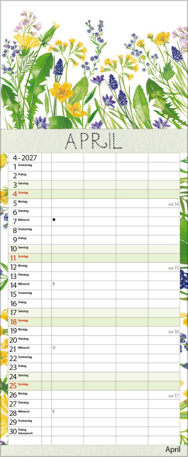 Beispielinhalt (Bild) Gartenglück 2027