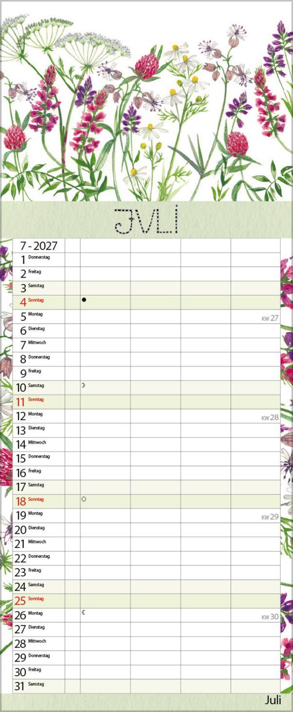 Beispielinhalt (Bild) Gartenglück 2027