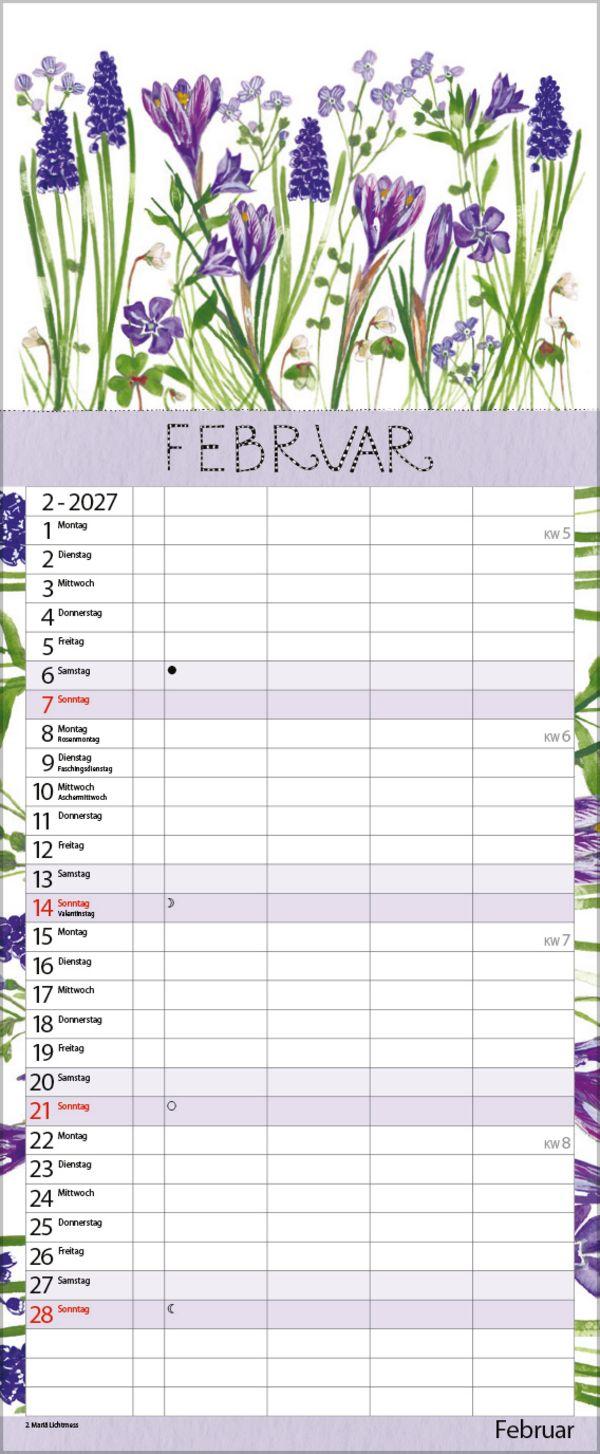 Beispielinhalt (Bild) Gartenglück 2027