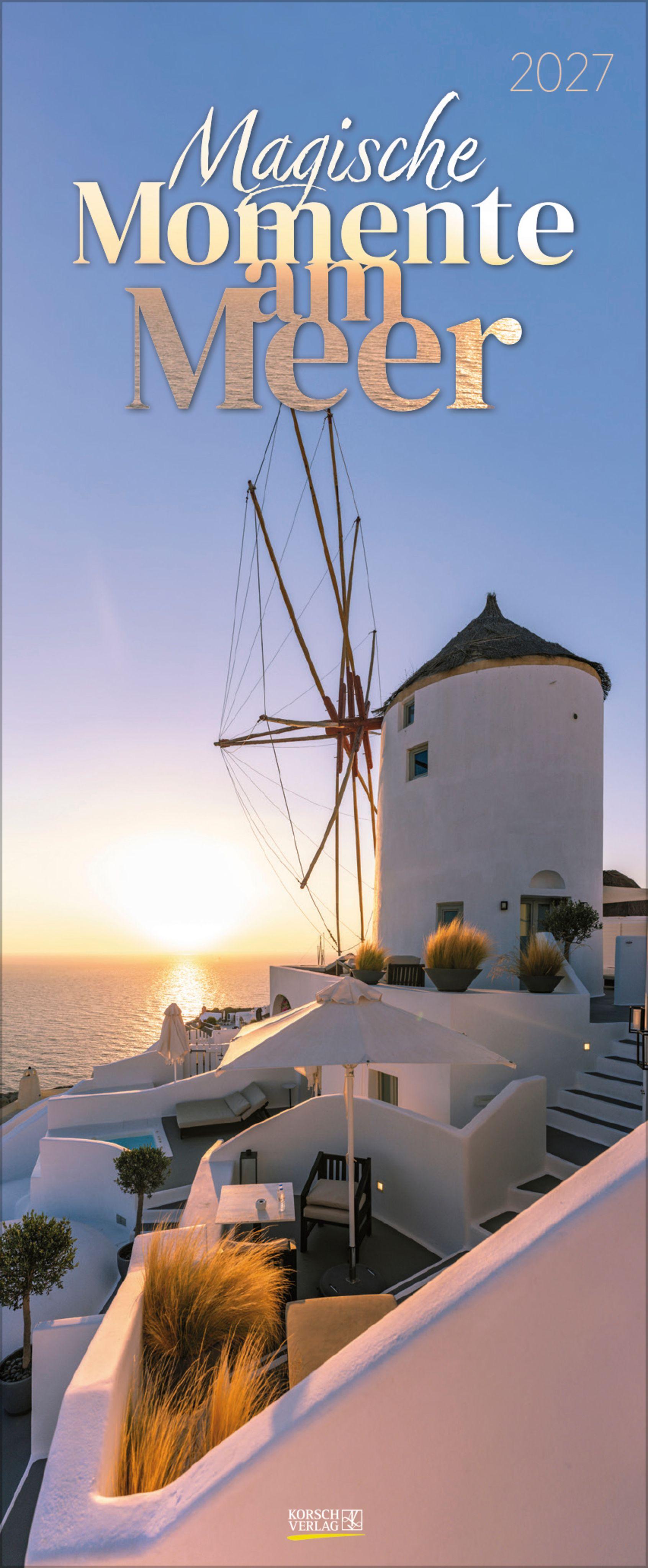 Vorderes Coverbild Magische Momente am Meer 2027