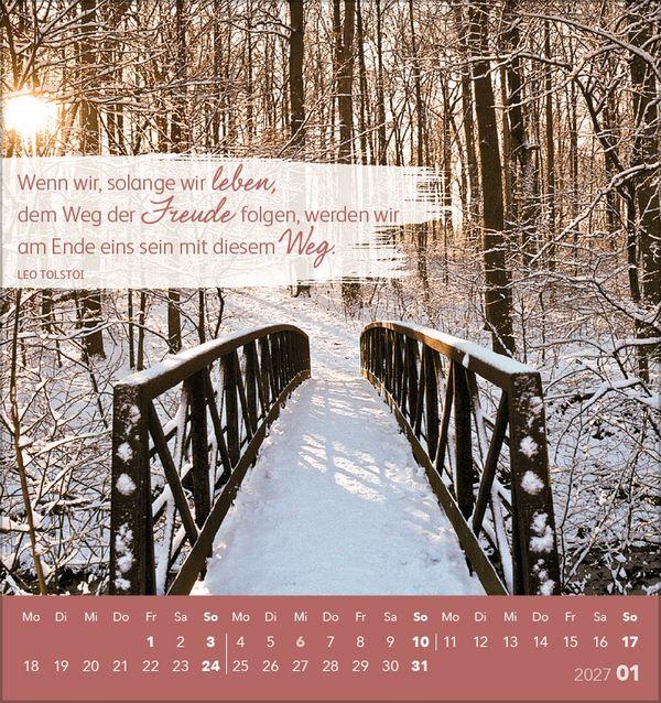 Beispielinhalt (Bild) Genieße jeden Augenblick 2027