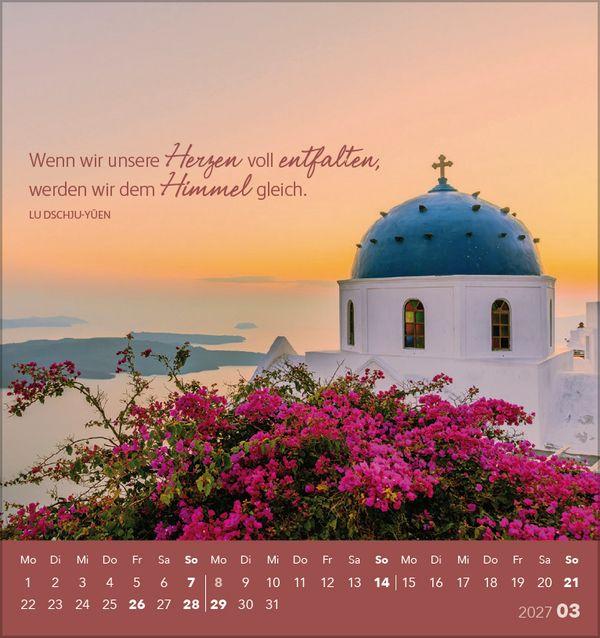 Beispielinhalt (Bild) Genieße jeden Augenblick 2027