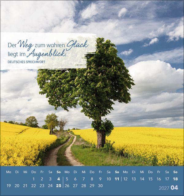 Beispielinhalt (Bild) Genieße jeden Augenblick 2027