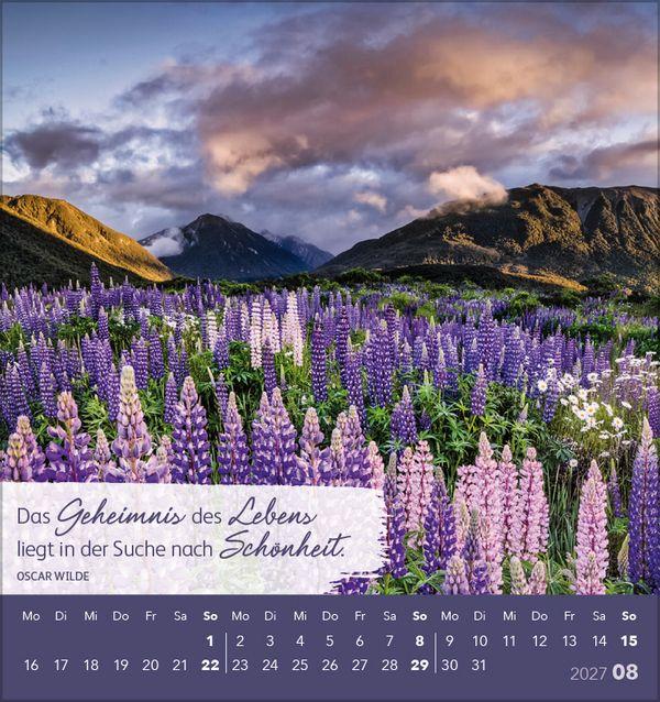 Beispielinhalt (Bild) Genieße jeden Augenblick 2027