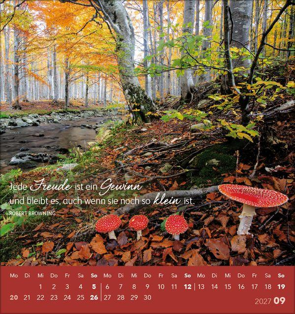 Beispielinhalt (Bild) Genieße jeden Augenblick 2027