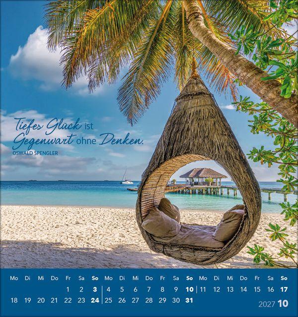 Beispielinhalt (Bild) Genieße jeden Augenblick 2027