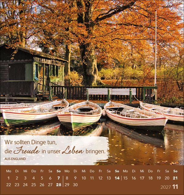 Beispielinhalt (Bild) Genieße jeden Augenblick 2027