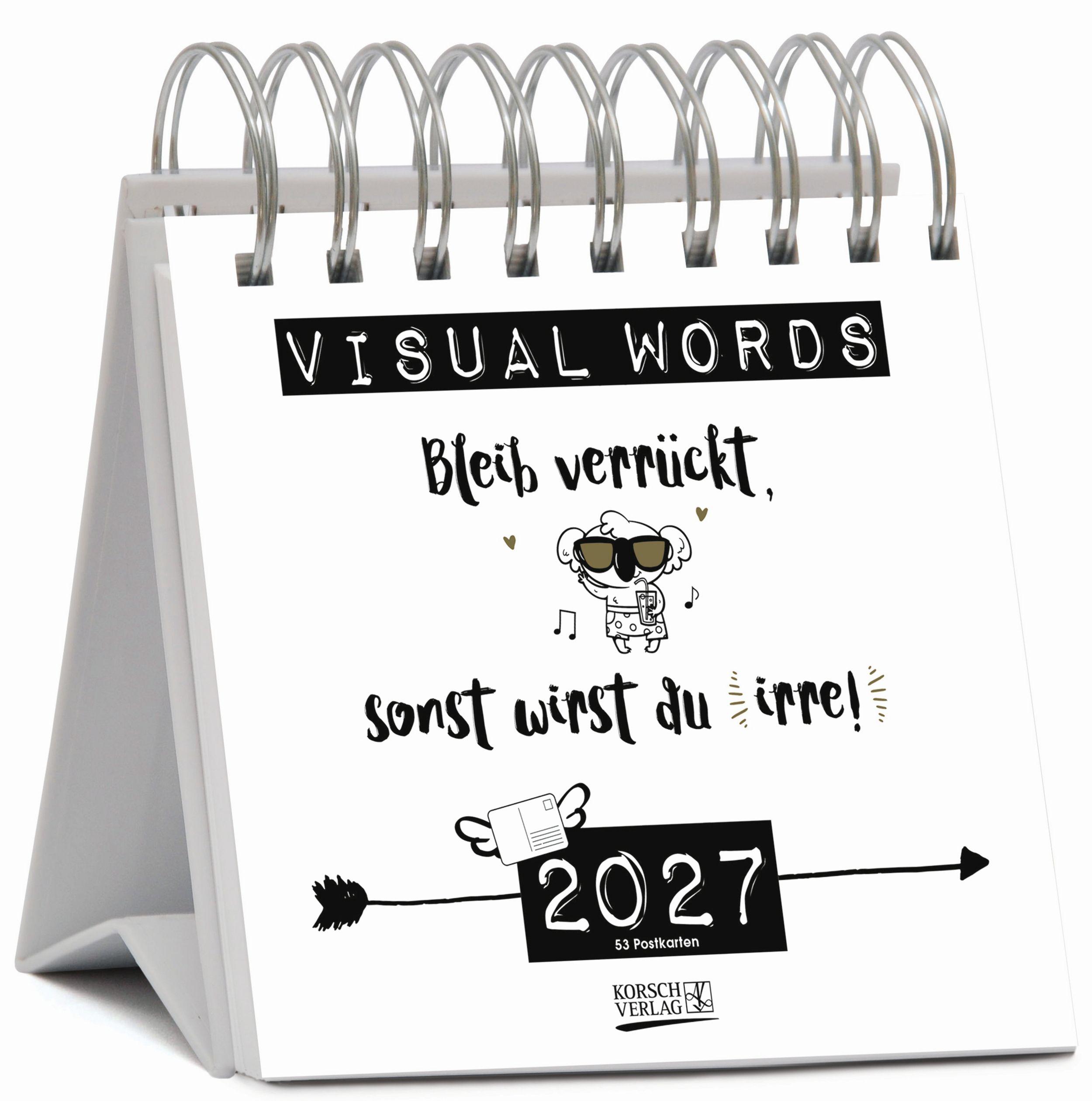 Vorderes Coverbild Visual Words 2027