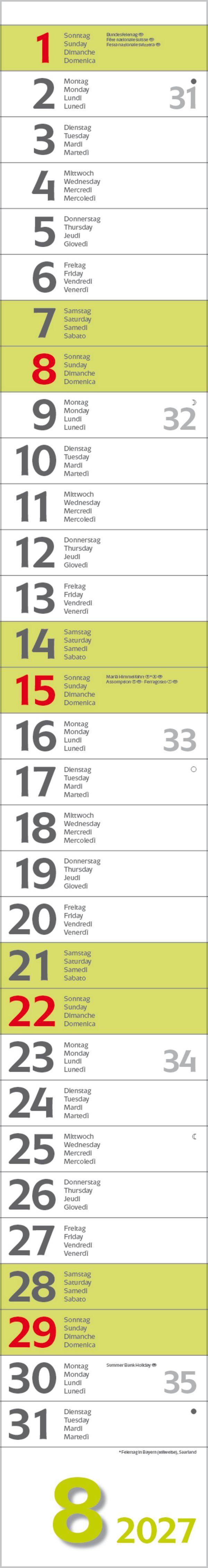 Beispielinhalt (Bild) Super Long 2027