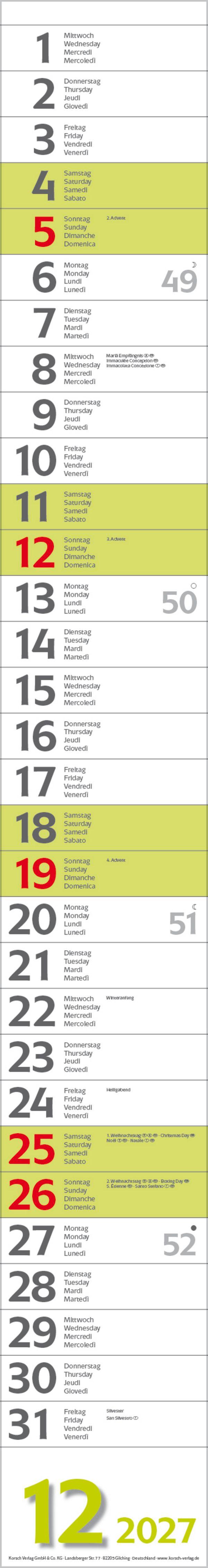 Beispielinhalt (Bild) Super Long 2027