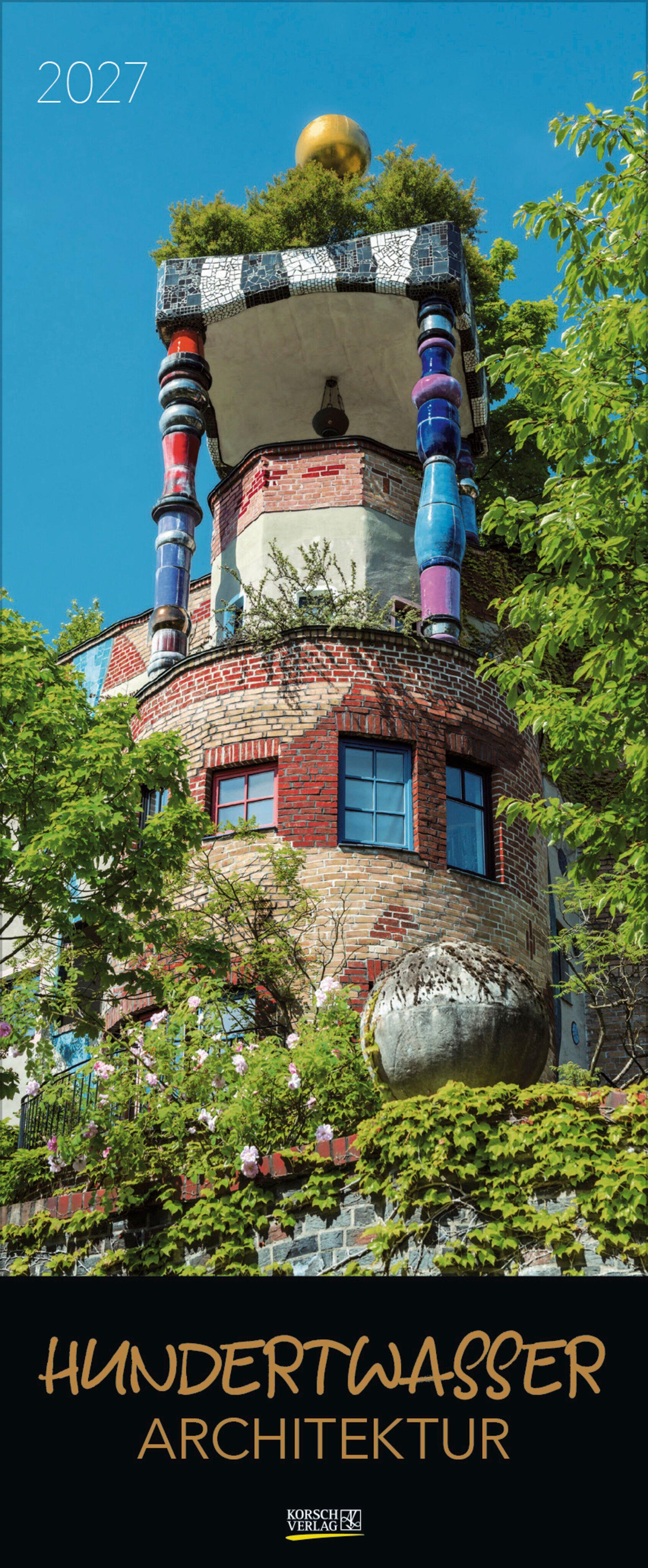 Vorderes Coverbild Hundertwasser Architektur 2027