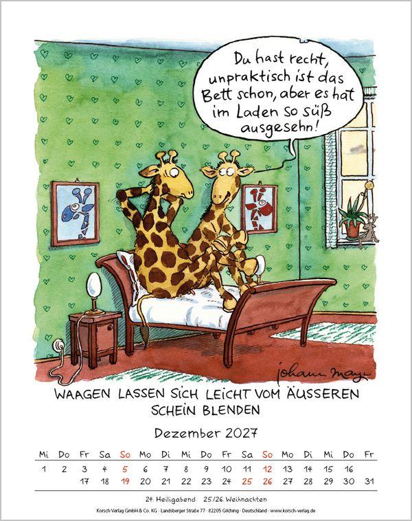 Beispielinhalt (Bild) Waage 2027