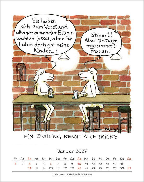 Beispielinhalt (Bild) Zwillinge 2027