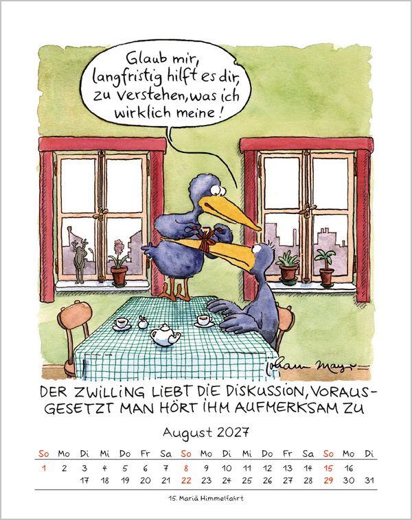 Beispielinhalt (Bild) Zwillinge 2027