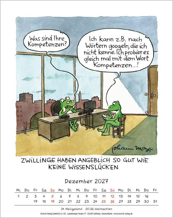 Beispielinhalt (Bild) Zwillinge 2027