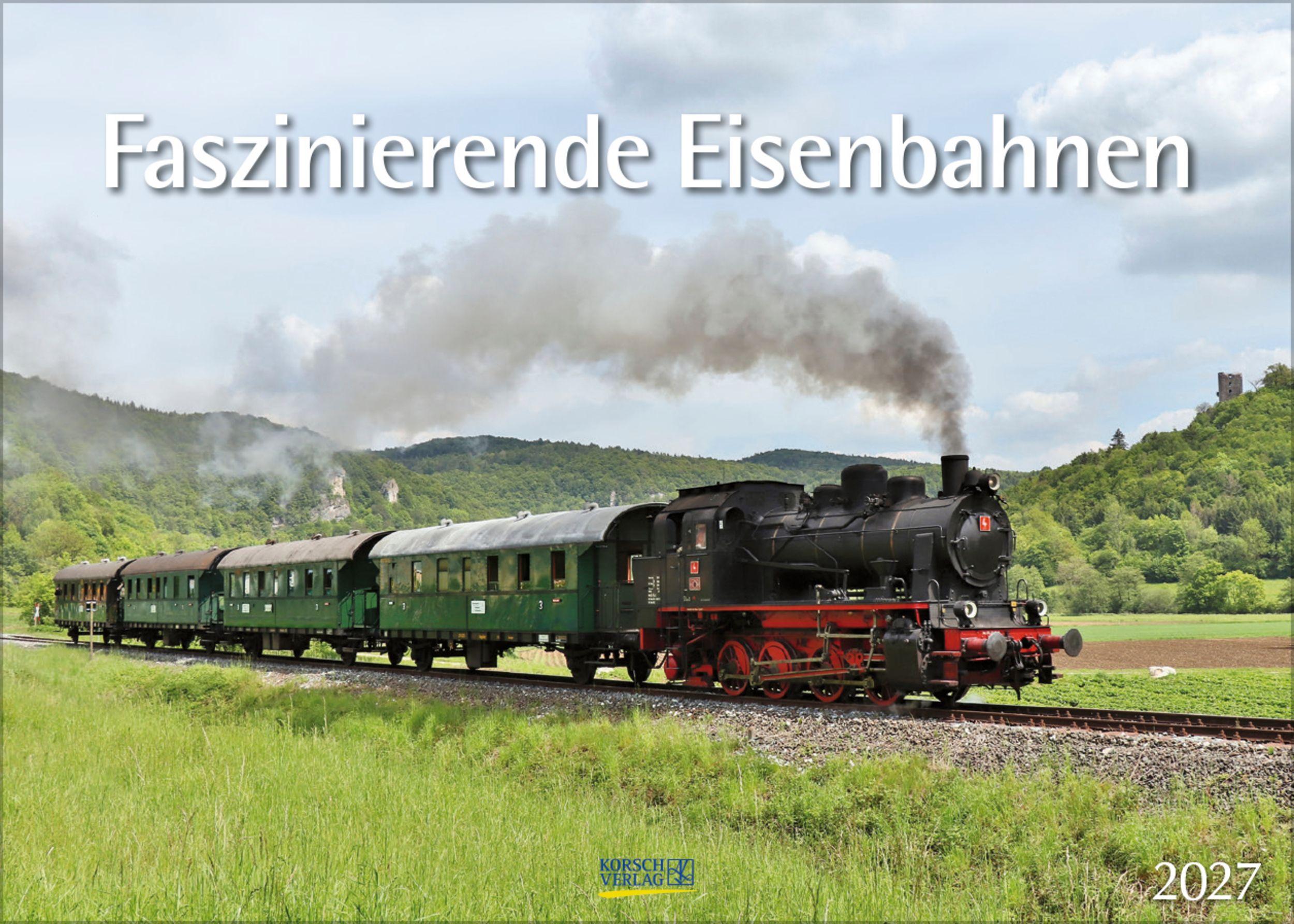 Vorderes Coverbild Faszinierende Eisenbahnen 2027