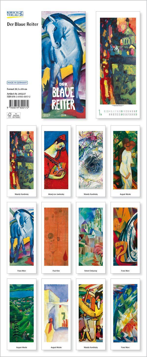 Beispielinhalt (Bild) Der Blaue Reiter 2027