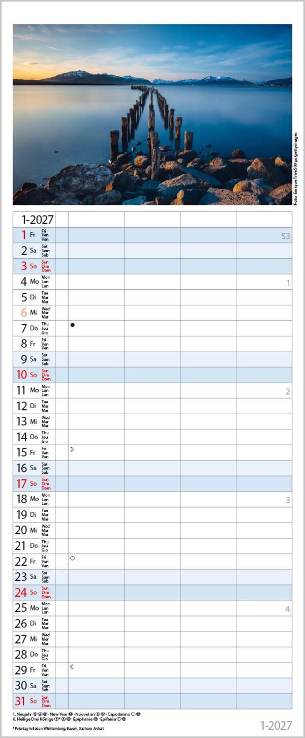 Beispielinhalt (Bild) Familienplaner Maritim 2027
