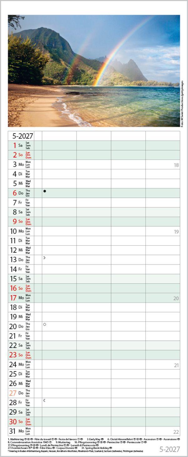 Beispielinhalt (Bild) Familienplaner Maritim 2027