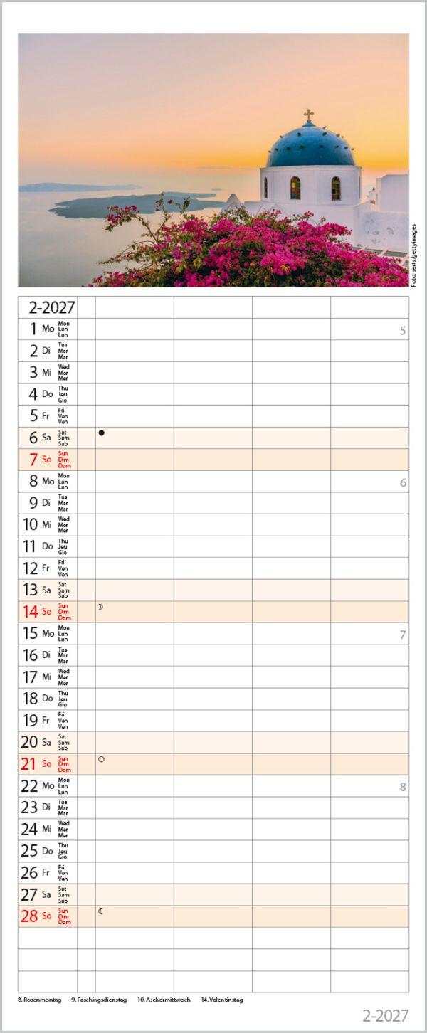 Beispielinhalt (Bild) Familienplaner Maritim 2027