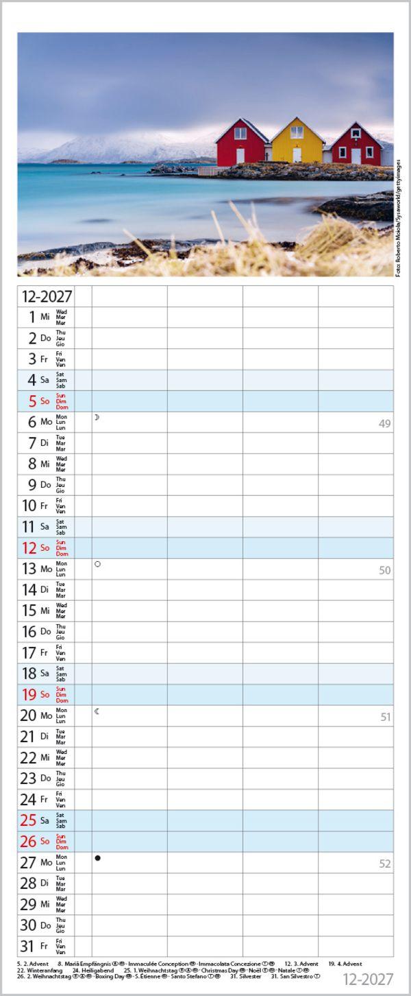 Beispielinhalt (Bild) Familienplaner Maritim 2027