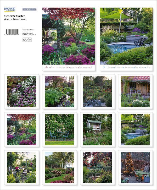 Beispielinhalt (Bild) Geheime Gärten 2027