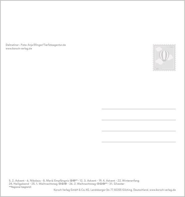 Beispielinhalt (Bild) Hunde 2027