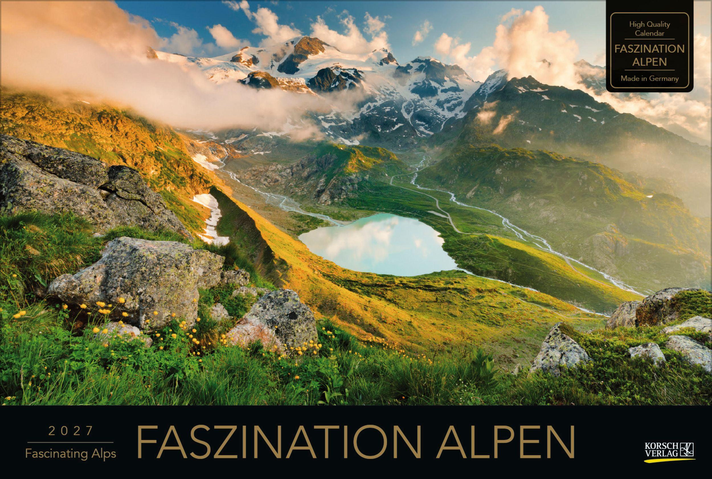 Vorderes Coverbild Faszination Alpen 2027