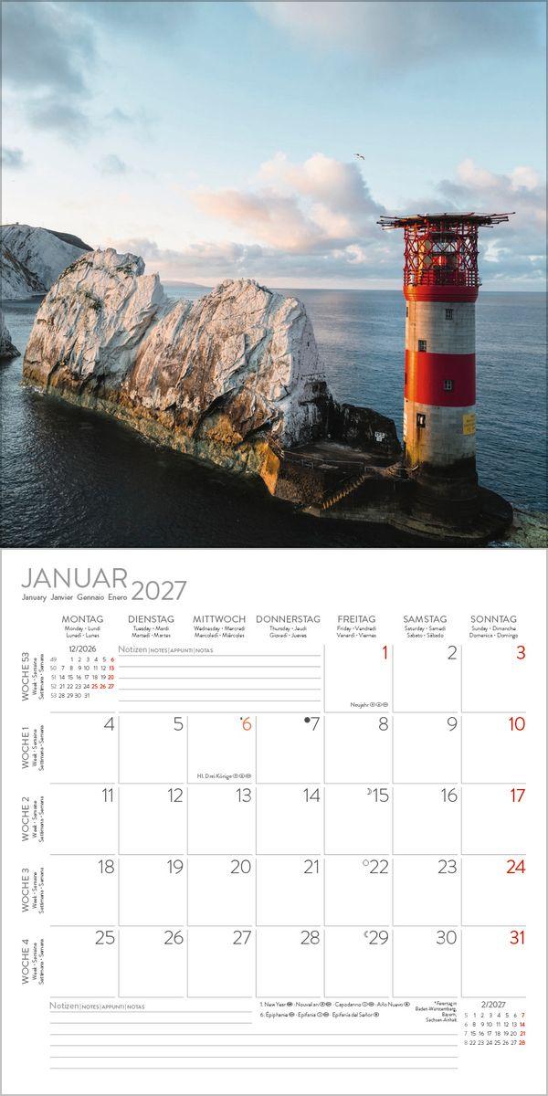 Beispielinhalt (Bild) Leuchttürme 2027