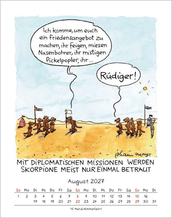 Beispielinhalt (Bild) Skorpion 2027