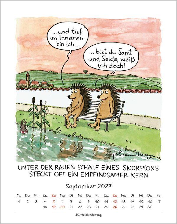 Beispielinhalt (Bild) Skorpion 2027