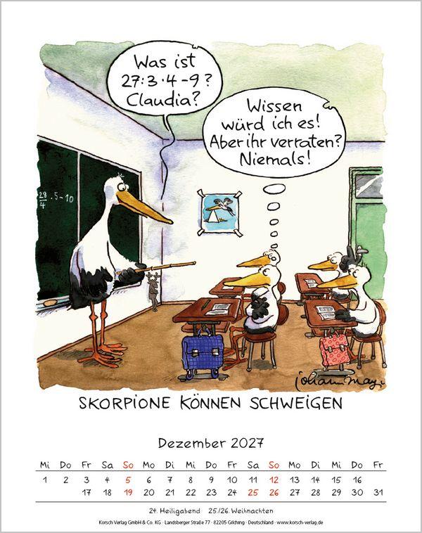 Beispielinhalt (Bild) Skorpion 2027