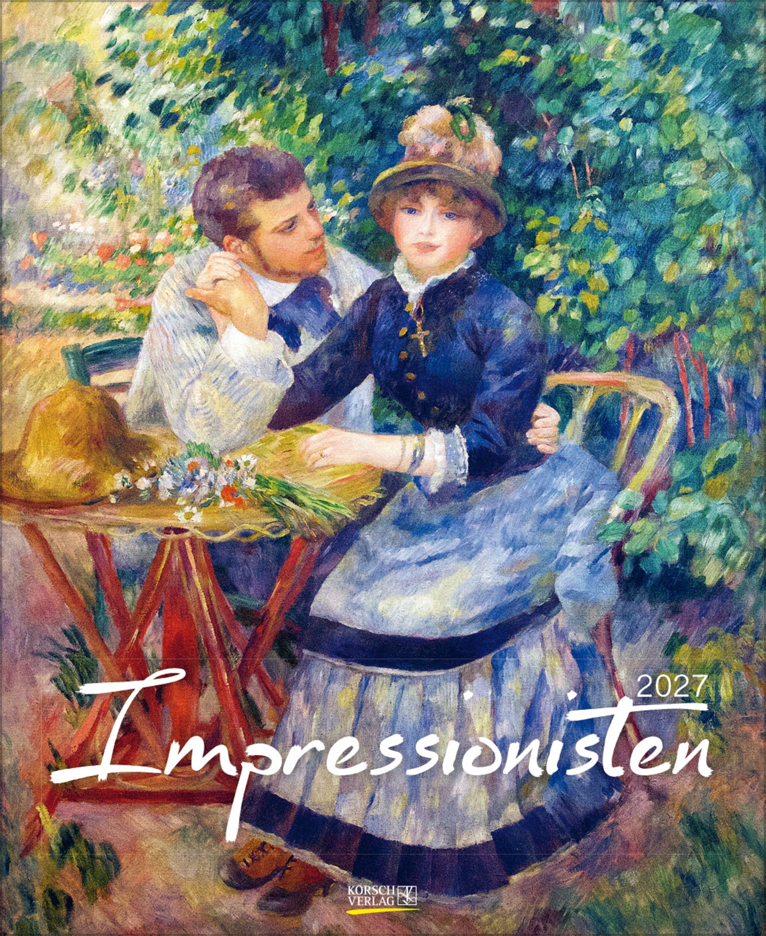Vorderes Coverbild Impressionisten 2027