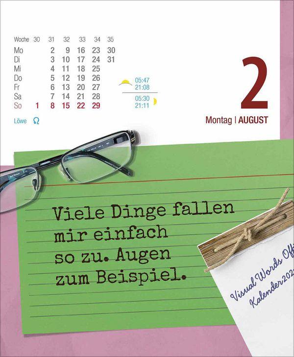 Beispielinhalt (Bild) Visual Words Office 2027
