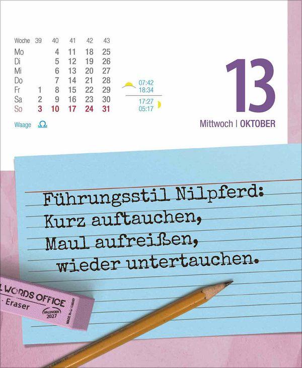 Beispielinhalt (Bild) Visual Words Office 2027