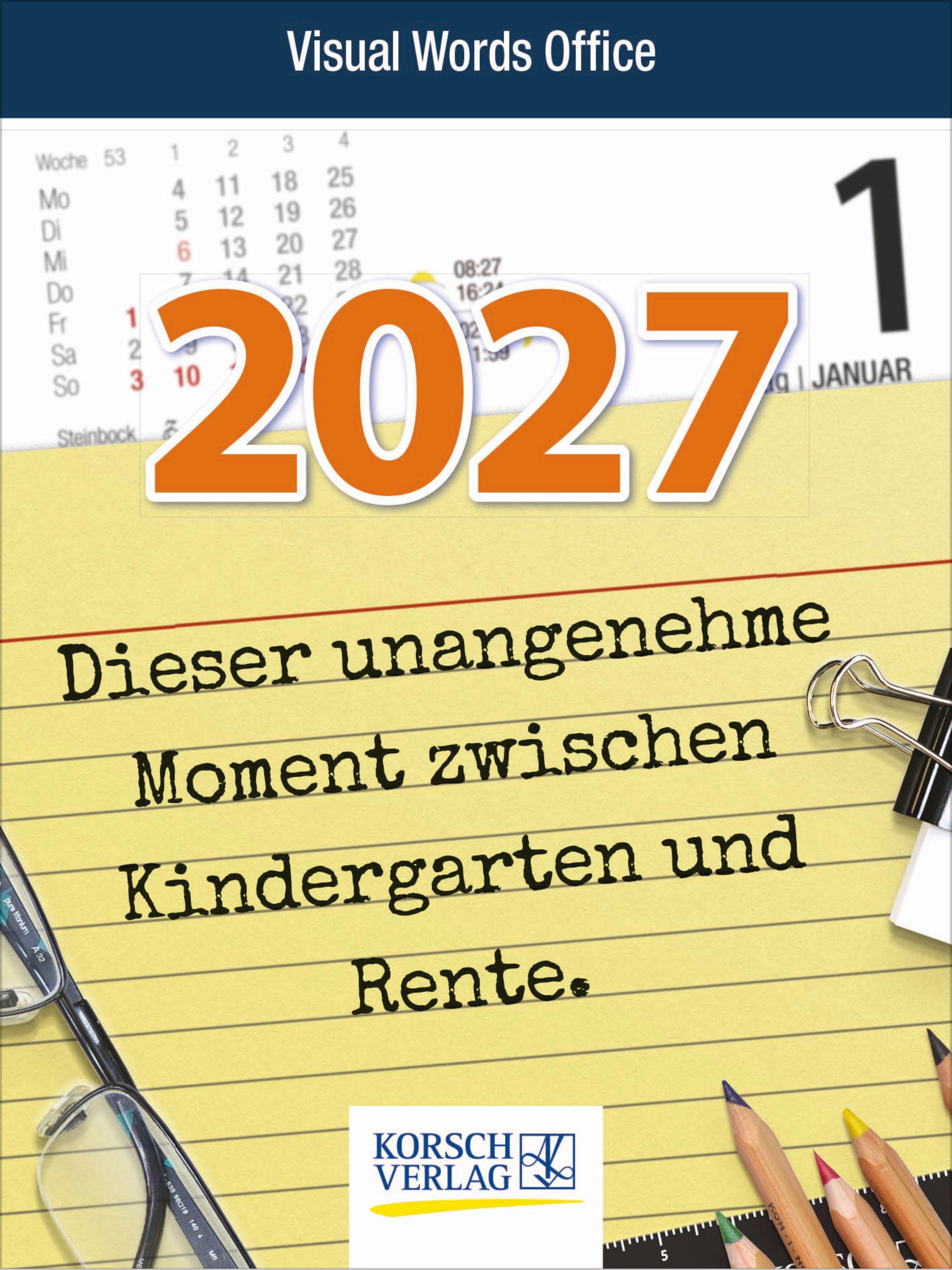 Vorderes Coverbild Visual Words Office 2027