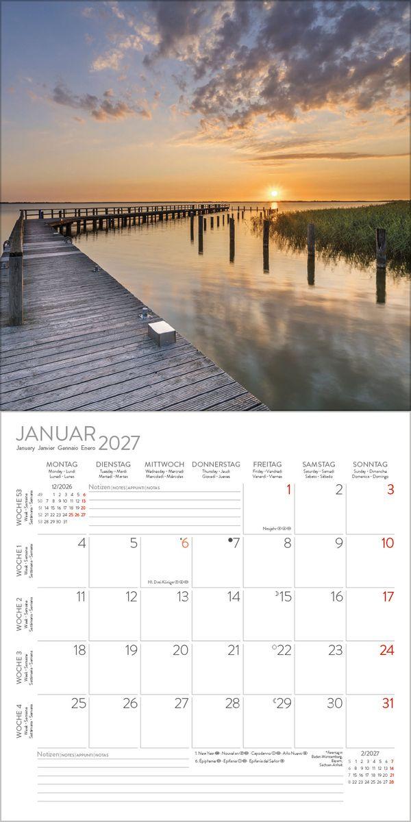 Beispielinhalt (Bild) Meerblicke - Nord- und Ostsee 2027